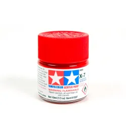 Farba modelarska Red Gloss - czerwona X-7 10 ml Tamiya 81507