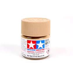 Farba modelarska Wooden Deck Tan mat XF-78 beżowa 10 ml Tamiya 81778