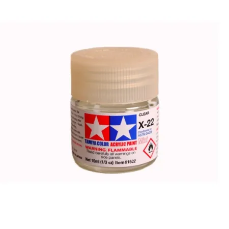 Farba modelarska X-22 Clear 10 ml Tamiya 81522