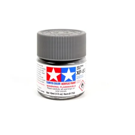 Farba modelarska XF-53 Neutral Grey 10 ml Tamiya 81753