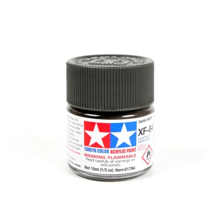 Farba modelarska Dark Iron mat XF-84 10 ml Tamiya 81784