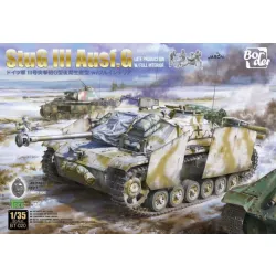 stug 3 z wnętrzem do sklejania