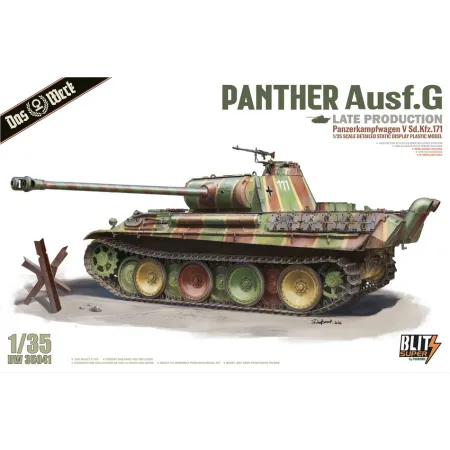 pantera do sklejania z plastiku model 1/35