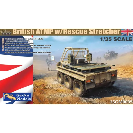 British ATMP w Rescue Stretcher Gecko Models 35GM0035