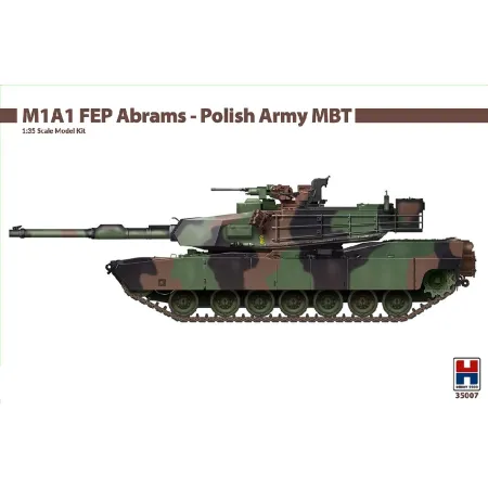 polski abrams do sklejania