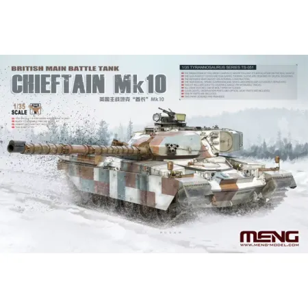 Chieftain czołg do sklejania skala 1/35 tanio