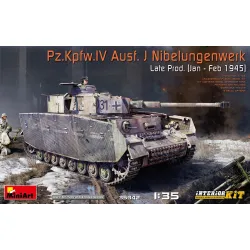 Pz.Kpfw.IV Ausf. J Nibelungenwerk Late Prod. Jan – Feb 1945 w/interior kit MiniArt 35342