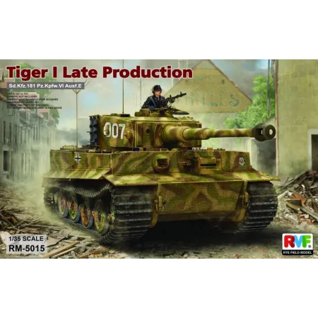 Tygrys w skali 1/35 do sklejania