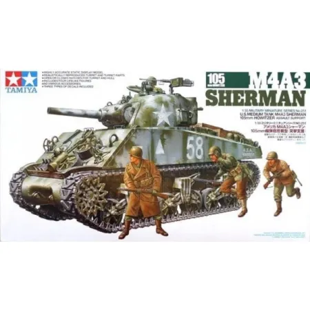 sherman czołg do sklejania