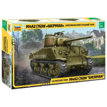 sherman do sklejania skala 1/35
